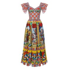 Хлопковое платье Dolce & Gabbana