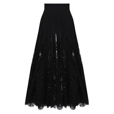 Юбка из хлопка и шелка Dolce & Gabbana