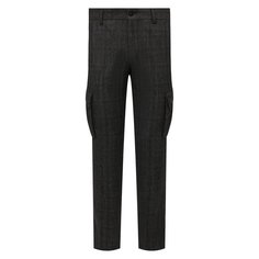Шерстяные брюки-карго Corneliani