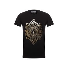 Хлопковая футболка Versace Jeans Couture
