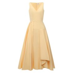 Хлопковое платье Alexander McQueen