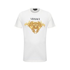 Хлопковая футболка Versace