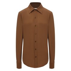 Шелковая рубашка Saint Laurent