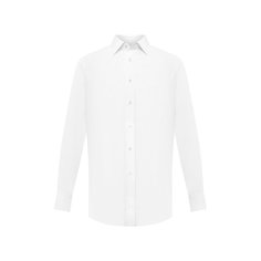 Сорочка из хлопка и льна Brioni