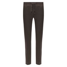 Брюки из шерсти и кашемира Brioni