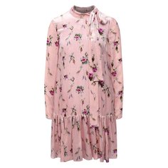 Платье из вискозы и шелка REDVALENTINO