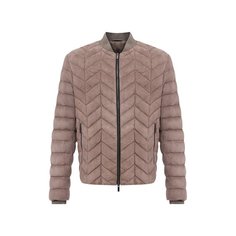 Замшевый бомбер Giorgio Armani