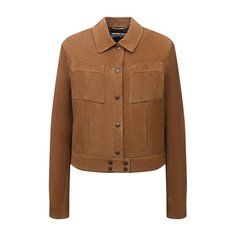 Замшевая куртка Saint Laurent