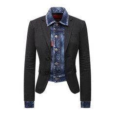 Комбинированный жакет Dsquared2