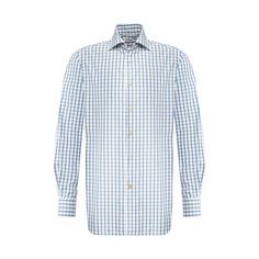 Хлопковая рубашка Kiton
