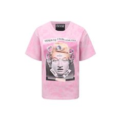 Хлопковая футболка Versace Jeans Couture