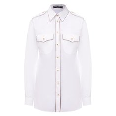 Хлопковая рубашка Dolce & Gabbana