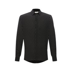 Шелковая рубашка Saint Laurent