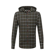 Хлопковая рубашка Kiton