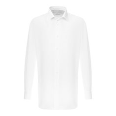 Хлопковая сорочка с воротником кент Brioni