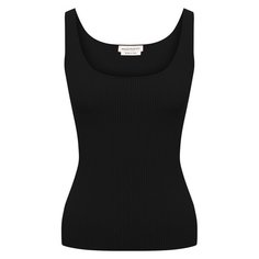 Топ из вискозы Alexander McQueen