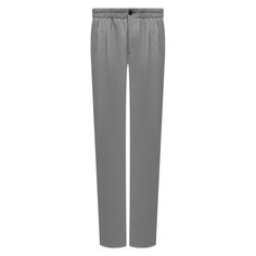 Брюки из вискозы и льна Giorgio Armani