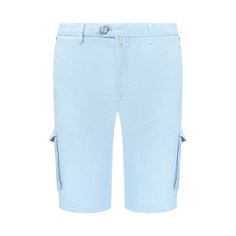 Шорты из смеси льна и хлопка Kiton