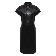 Кожаное платье Bottega Veneta