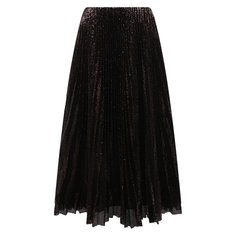 Плиссированная юбка с пайетками Ralph Lauren