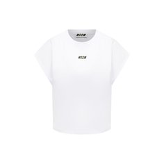 Хлопковая футболка MSGM