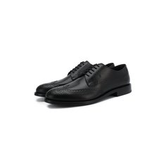 Кожаные дерби с брогированием Tod’s Tods