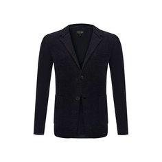 Хлопковый пиджак Giorgio Armani