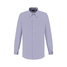 Хлопковая рубашка Ermenegildo Zegna