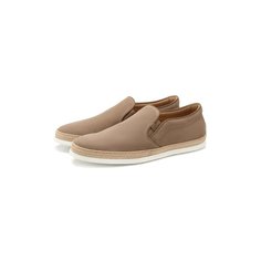 Замшевые слипоны Tod’s Tods