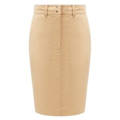 Юбка из смеси хлопка и вискозы Tom Ford