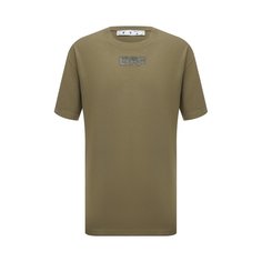 Хлопковая футболка Off-White