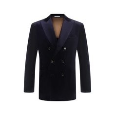 Хлопковый пиджак Brunello Cucinelli
