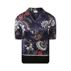 Шелковая рубашка Dries Van Noten