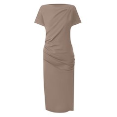 Хлопковое платье Brunello Cucinelli