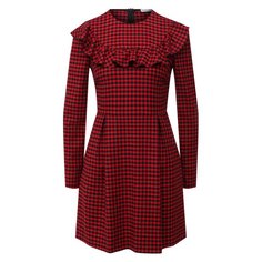 Платье из вискозы и шерсти REDVALENTINO