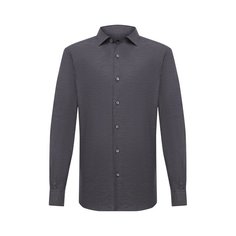 Хлопковая рубашка Ermenegildo Zegna
