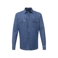 Джинсовая рубашка Ermenegildo Zegna