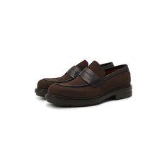 Кожаные пенни-лоферы Ermenegildo Zegna