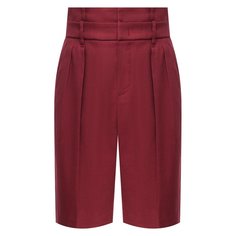 Шорты из хлопка и льна Brunello Cucinelli