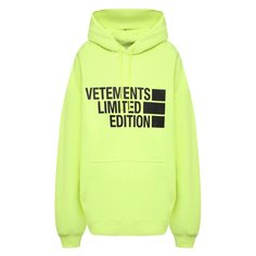 Хлопковое худи VETEMENTS