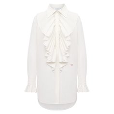 Хлопковая блузка Victoria Beckham