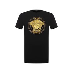 Хлопковая футболка Versace
