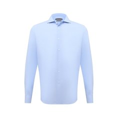 Сорочка из хлопка и льна Corneliani