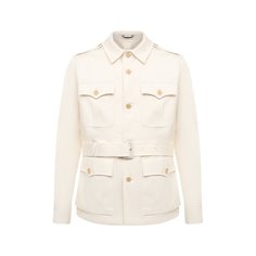 Куртка из хлопка и льна Ralph Lauren