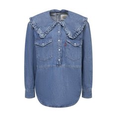 Джинсовая блузка Ganni x Levis Ganni
