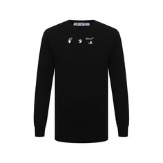 Хлопковый лонгслив Off-White