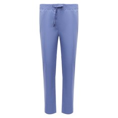Брюки из шерсти и льна Brioni