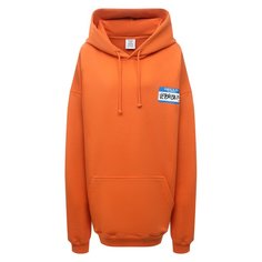 Хлопковое худи VETEMENTS