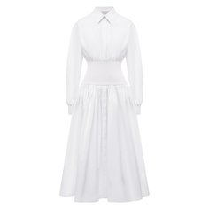 Хлопковое платье Alexander McQueen