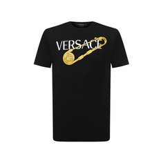 Хлопковая футболка Versace